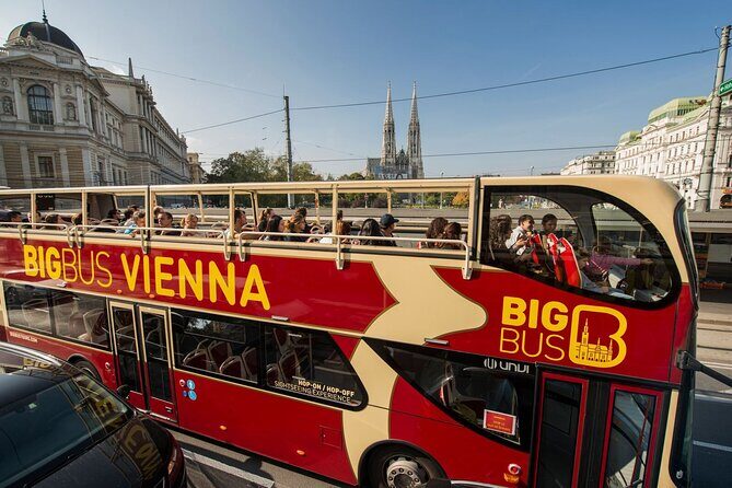 24-hour Hop-On Hop-Off with Ferris Wheel and River Cruise - Route B: Albertina to Belvedere and Schönbrunn approach