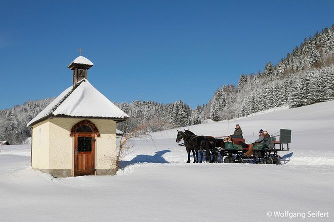 Christmas Horse-Drawn Sleigh/Carriage Ride from Salzburg - From Mirabellplatz to Ramsau: the coach ride that sets the tone
