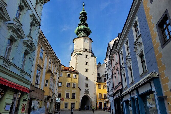 Day Trip from Vienna to Bratislava with Private Transfers - Modrý Kostol and the upside-down pyramid panoramic drive