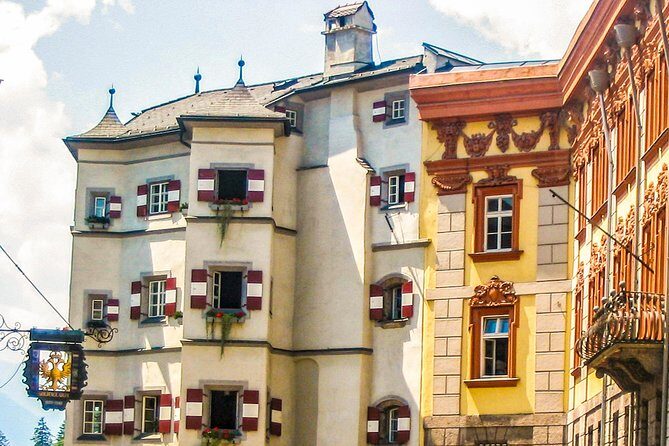 Explore Innsbruck in 60 minutes with a Local - Helbling Haus: Gothic-meets-baroque stucco detail