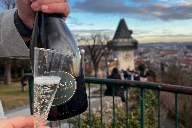 Graz Funicular Ride and Schlossberg Picnic Experience - Uhrturm clocktower and the landmarks you pass on the way