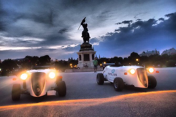 Hotrod Moonlight Tour -evening tour with PRATER ferrys wheel ride - The Self-Drive Setup: Helmets, Headsets, and Real Confidence
