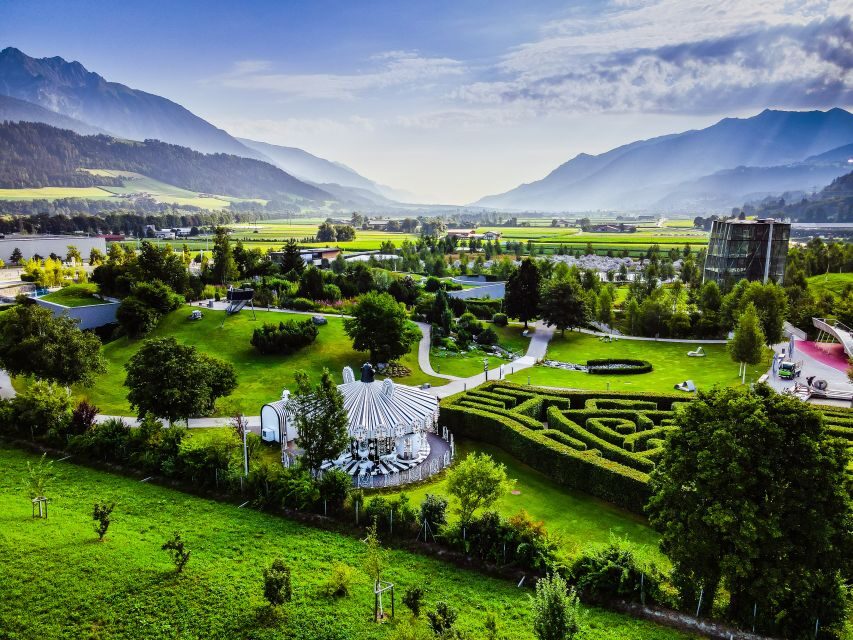 Innsbruck Swarovski Crystal Worlds Ticket and Transfer - Food breaks with views and where they fit in your timeline