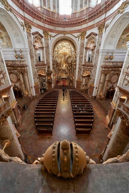 Karlskirche Entry Ticket with Panoramic Terrace Access - Treasury time: precious items with context
