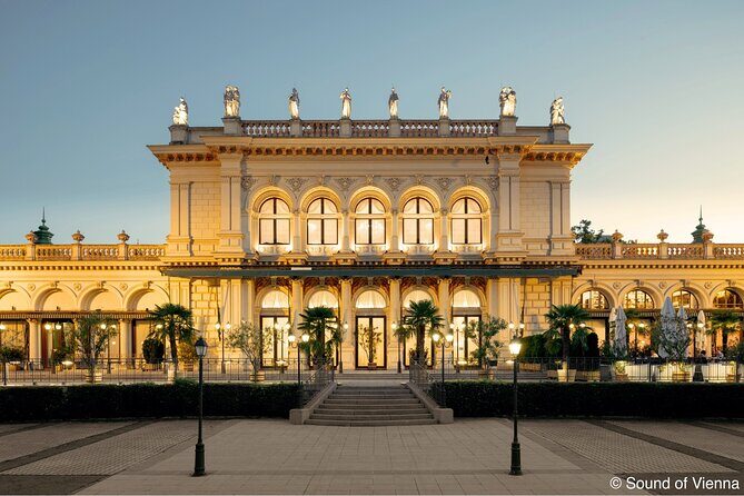 Kursalon Vienna: Strauss and Mozart Concert With Dinner - VIP upgrade: front-row seating, sparkling wine, and a take-home CD