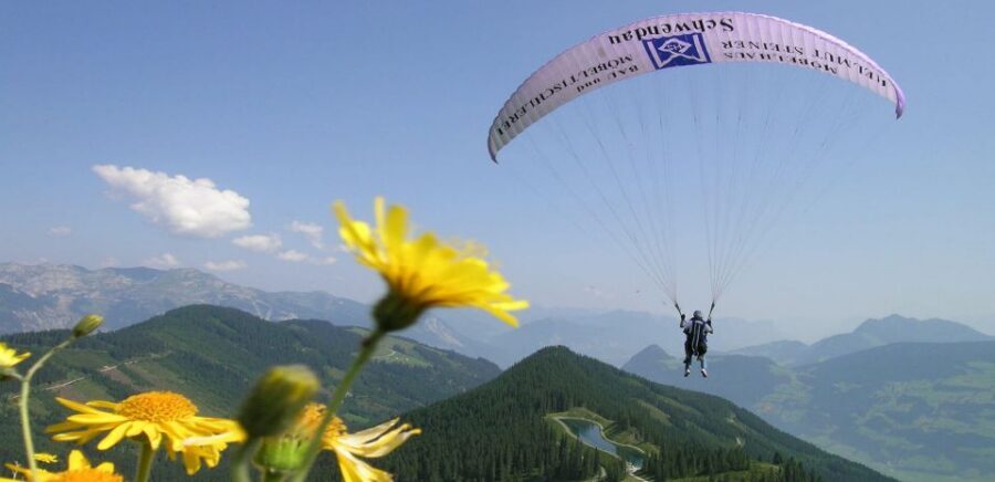 Mayrhofen: Paragliding Flight Experience Over Mountains - Mid-flight learning: wind, thermals, and how you can steer