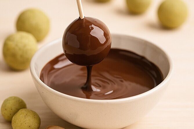 Mozartkugel Erlebnis - The main consideration: nut allergy and who should skip