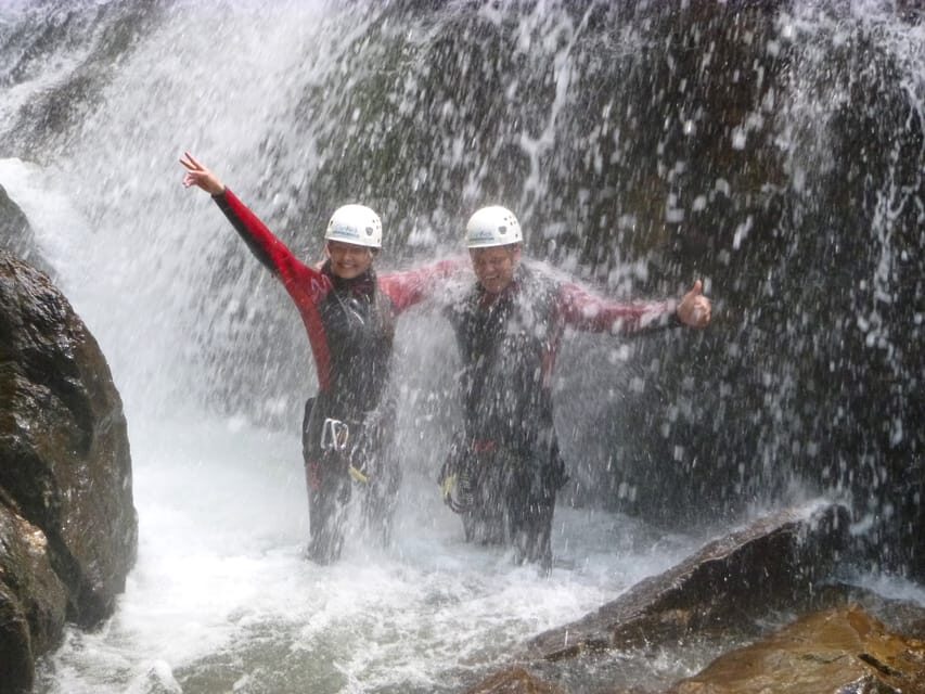 Ötztal: Canyoning at Alpenrosenklamm for Beginners - The 8-Meter Natural Water Slide: Where Beginners Get the Biggest Smile