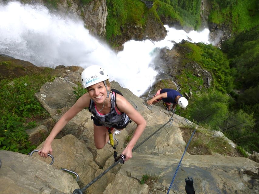 Ötztal: Via Ferrata Climbing Tour at Lehner Waterfall - From the Outdoorzentrum to the Ferrata Entrance: The Easy Start