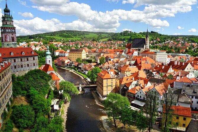 Private day trip from Linz to Cesky Krumlov and back - The Park, Pond, and the Revolving Baroque Theatre