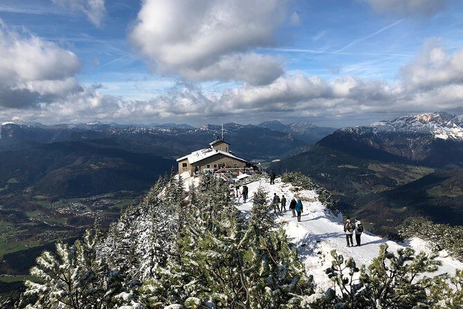 Private Eagles Nest and Salt Mines Tour from Salzburg - WWII context at the Eagle’s Nest bus departure point