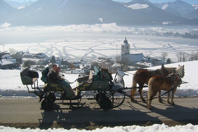 Private Horse-Drawn Sleigh Ride from Salzburg - Sankt Wolfgang: The Lakeside Winter Break