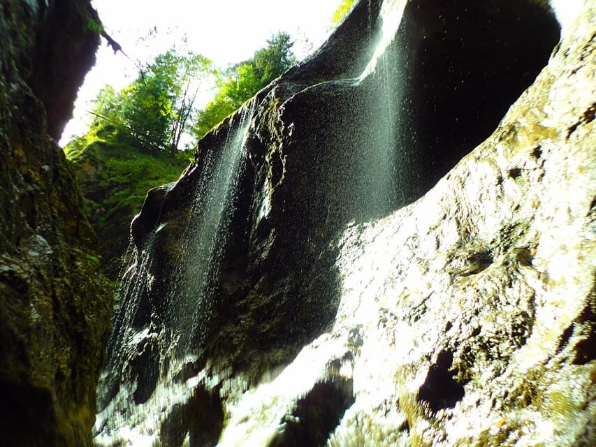 Salzburg: Advanced Canyoning on the Strubklamm - When You Abseil: Jumps Above 3 Meters