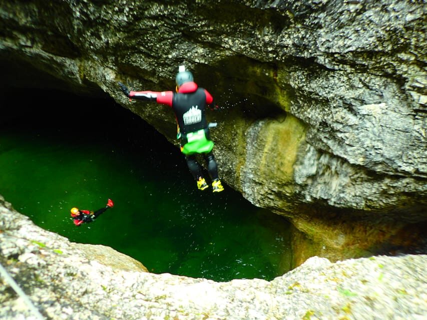 Salzburg: Advanced Canyoning on the Strubklamm - Safety Briefing, Then Into the Canyon Flow