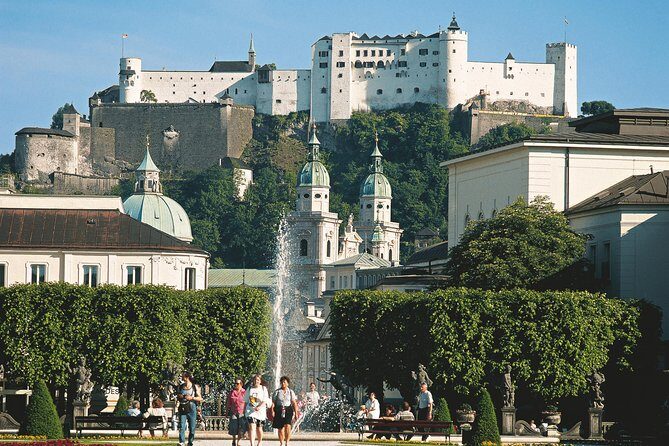 Salzburg and Alpine Lakes Tour from Vienna - St. Gilgen and Wolfgangsee views: photos plus a Mozart family tie