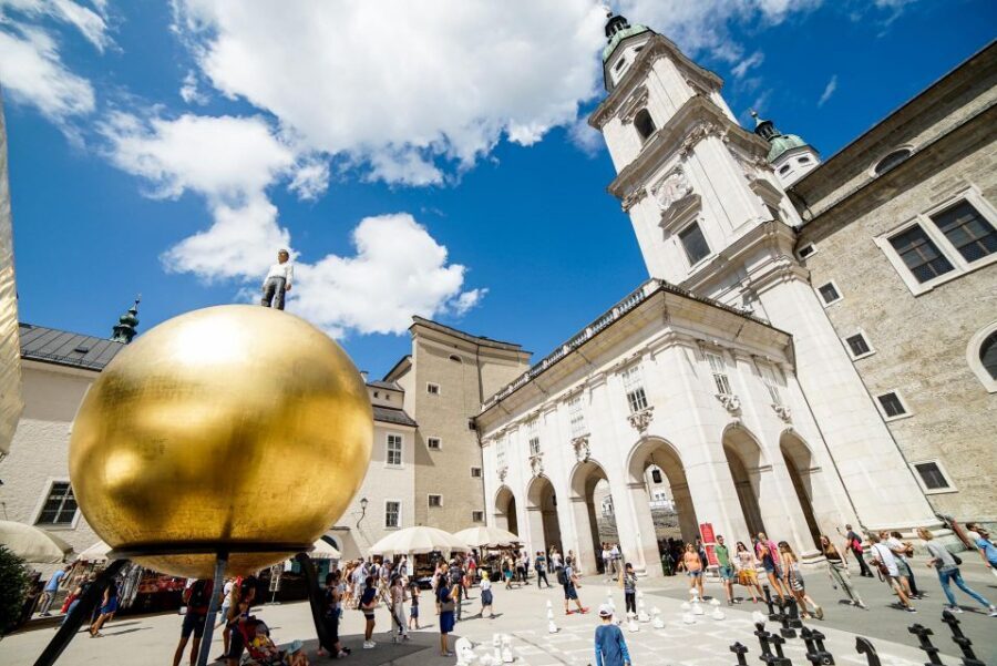 Salzburg: Old Town, Mozart, & Mirabell Gardens Walking Tour - Kapitelplatz finish: your photo moment and your next-step plan