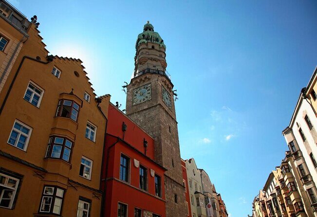 Scenic Innsbruck City and Mountain eBike Tour - Starting at Markthalle: getting on the bikes without stress