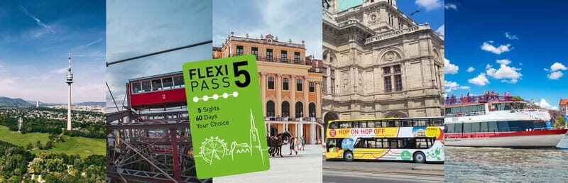 Schönbrunn, Danube Tower, Boat, Wheel & Hop On - FLEXI Pass - Key highlights worth centering your plan on
