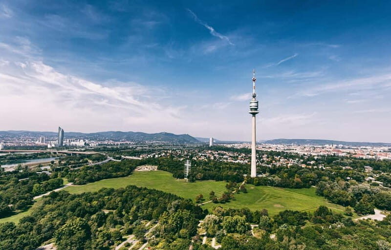 Schönbrunn, Danube Tower, Boat, Wheel & Hop On - FLEXI Pass - Prater’s Giant Ferris Wheel: fast, scenic, and very Vienna
