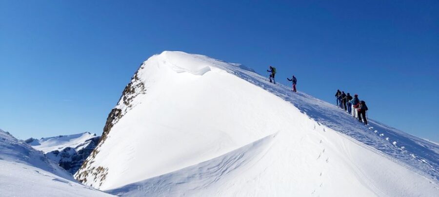 Snowshoe tour Ifen/Gottesacker Allgäu Kleinwalsertal - Snowshoe Technique: Easy to Learn, Not Just “Walk and Hope”