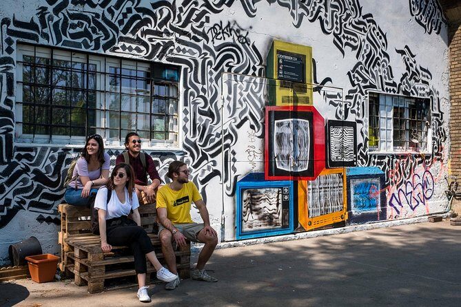 Street Art Tour in Vienna - Friedensbrücke: art that changes because it gets overpainted