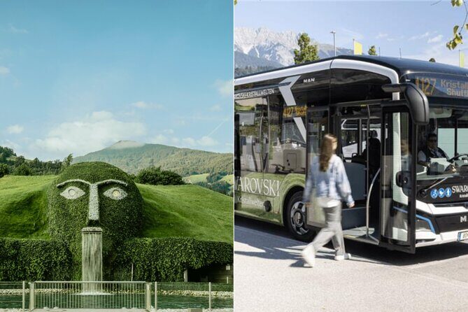 Swarovski Crystal Worlds Admission Ticket Including Shuttle Transfer from Innsbruck - Key things to know before you go