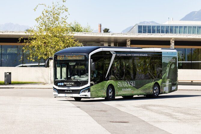 Swarovski Crystal Worlds Admission Ticket Including Shuttle Transfer from Innsbruck - Getting to Wattens: The Innsbruck shuttle setup