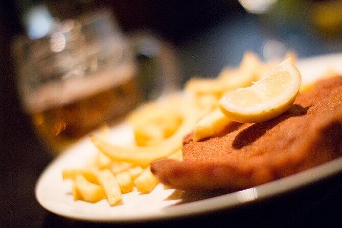 The Viennise Food Tour: The World of Yesterday - Stop 3: Neubaugasse 52 Wiener Schnitzel, Salads, and Beer (Plus a Vegetarian Swap)