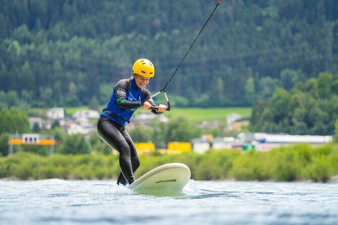 UP STREAM SURFING - The new way of surfing a river - Rope Practice on the Bridge: Confidence First