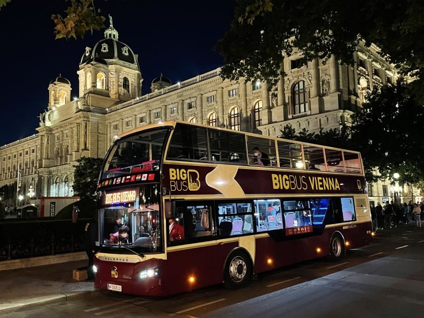 Vienna: Big Bus Evening Sightseeing Bus Tour with Live Guide - Across the Danube to Donau City: old meets new