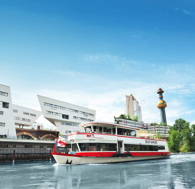 Vienna: City Cruise - Landmarks From the Water: UNIQA, Urania, and the Vienna Modern Line