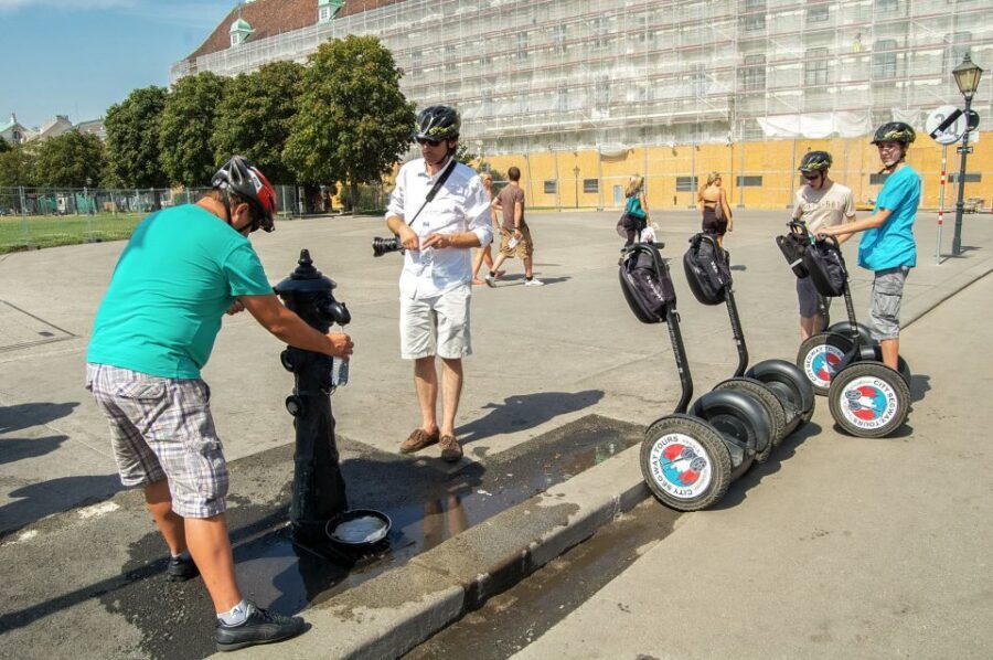 Vienna City Segway Tour - The Segway route: bike lanes help, but you’re still in a real city