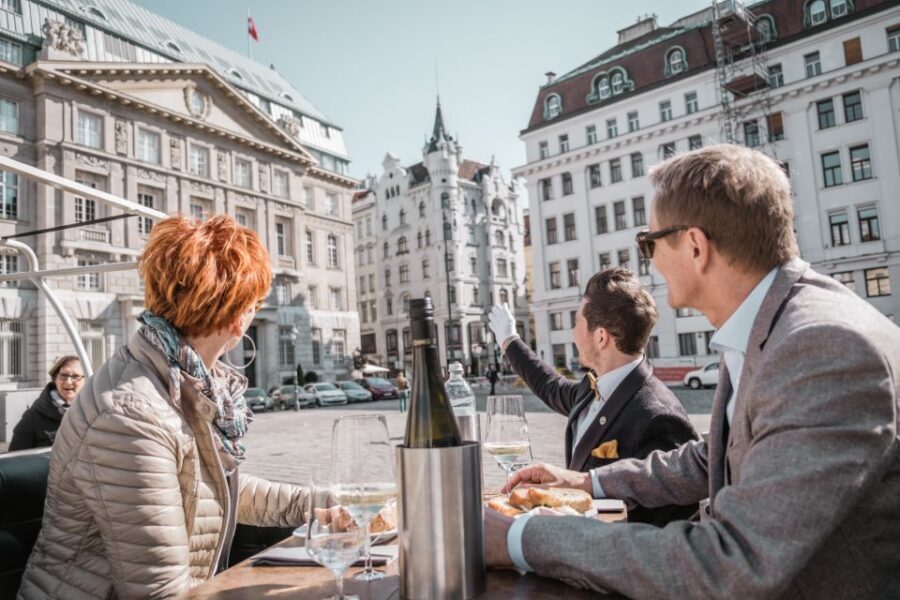 Vienna: City Sightseeing Tour in an Electro Vintage Car - The on-board sparkling wine and Viennese bites: fun, but pace matters