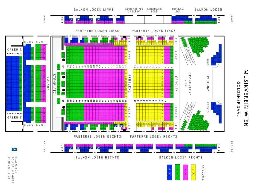 Vienna: Classical Concert in the World-Famous Musikverein - Choosing seats: limited view warnings and how to adjust your expectations