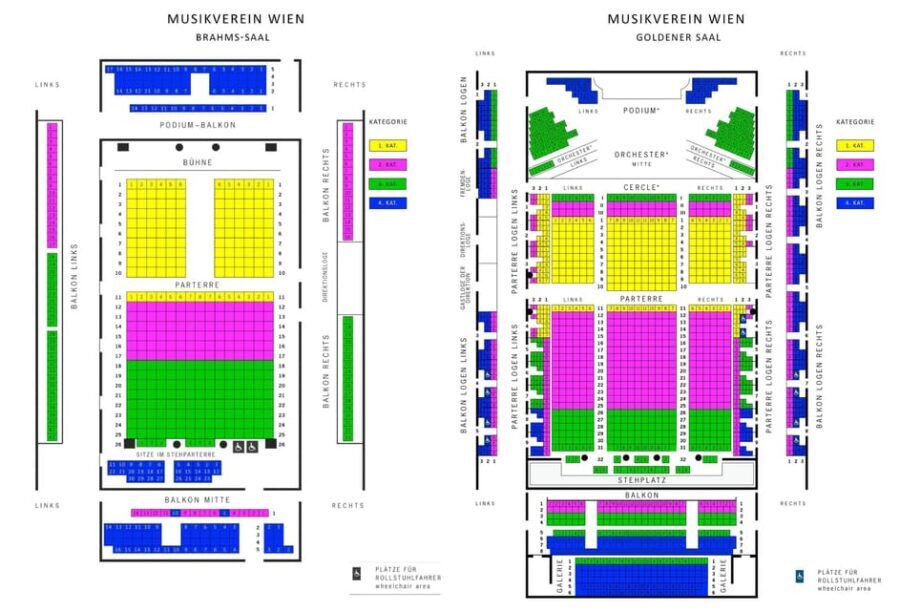 Vienna: Classical Concert in the World-Famous Musikverein - Dates and planning: Golden Hall vs Brahms Hall in 2026