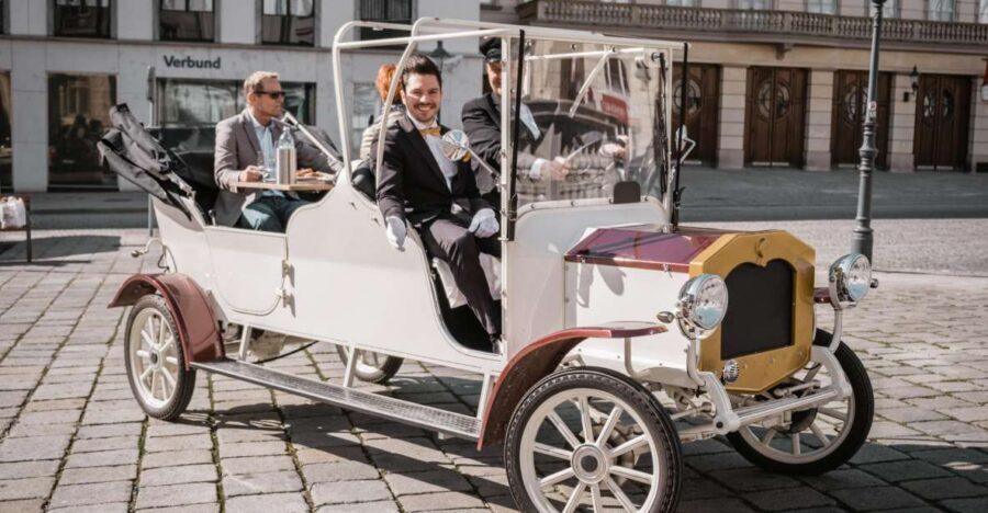 Vienna: Culinary Sightseeing Tour in an Electric Vintage Car - The 60–90 minute rhythm: what you do, in order