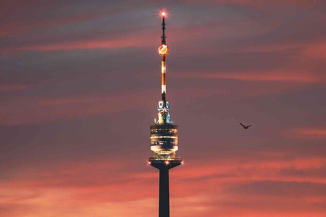 Vienna Danube Tower - The express lift and the 360° panorama at 150 meters
