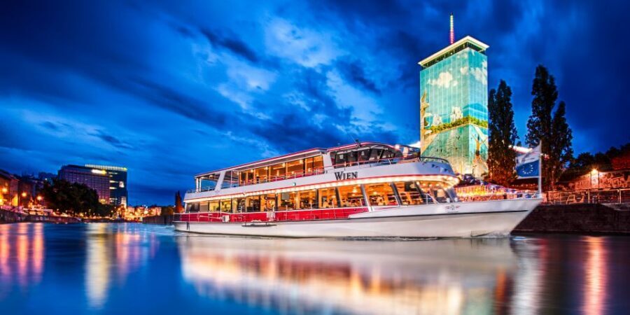 Vienna: Evening Cruise Along The Danube - Vienna at night from the water: what you’ll see (and what you won’t)