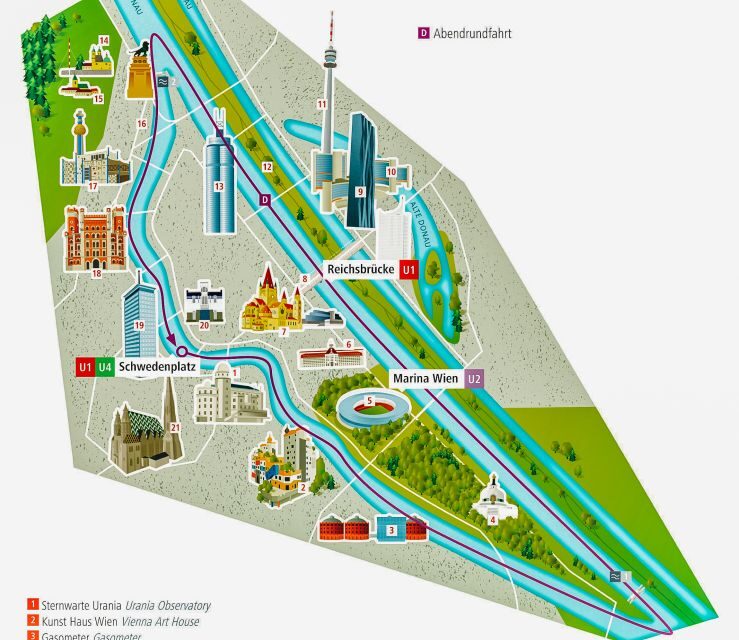 Vienna: Evening Cruise Along The Danube - Practical tips that make the night better