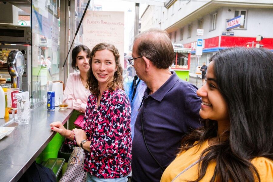 Vienna Food Tour: Dishes, Wine, Street Food & Culture - Sweet starters: seasonal strudel, coffee or tea, and apricot dumplings