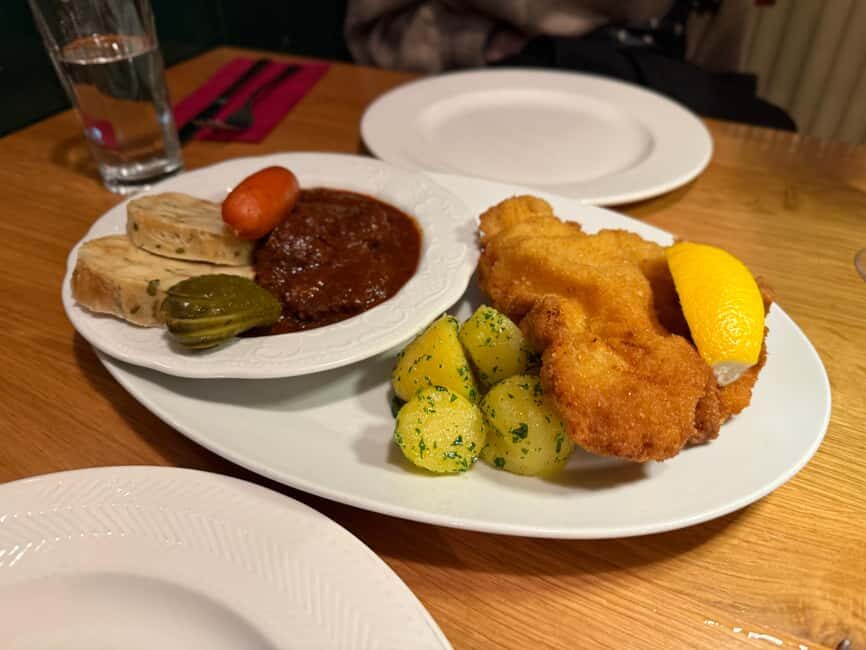 Vienna: Guided Food Tour with 8+ Food Tasting & Secret Dish - Open-Faced Sandwich and Pfiff Beer: The Vienna Snack That’s a Meal
