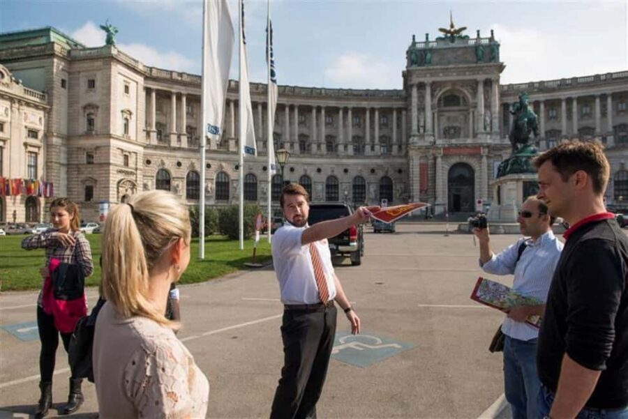 Vienna Guided Imperial Walk: Hofburg, Habsburgs, St Stephens - Michaelerplatz and the Roman Layer Beneath the Empire