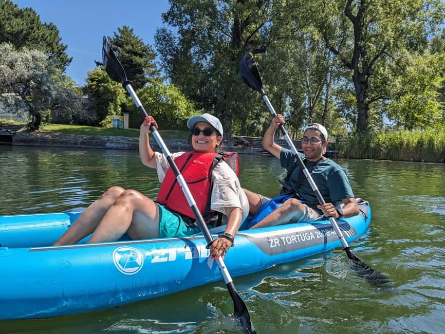 Vienna: Guided Kayaking Tour - What the 150 minutes feels like on the water