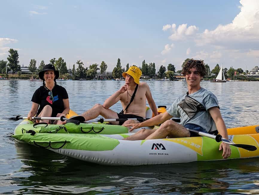 Vienna: Guided Kayaking Tour - Guides you can actually learn from: Nicola or James, plus RLSS-certified care
