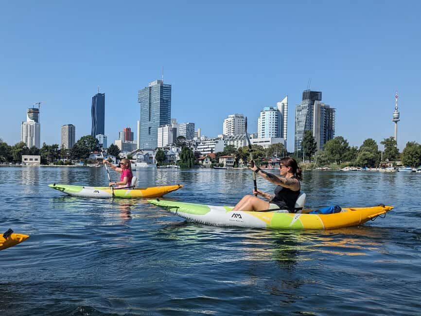 Vienna: Guided Kayaking Tour - Paddling past the UN and the city’s diplomatic power