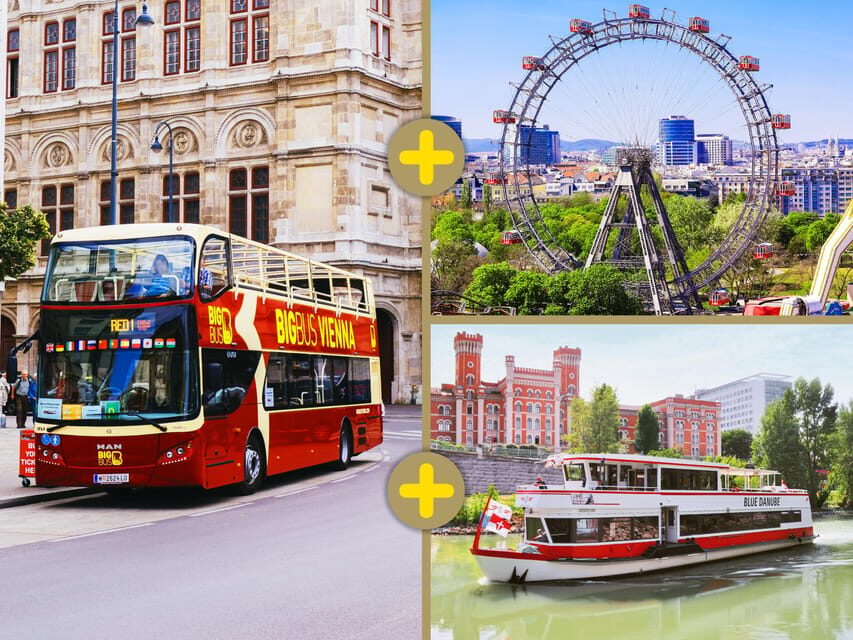 Vienna: Hop-on Hop-off, Ferris Wheel, and River Cruise - On the Big Bus: How to Work the City Route Like a Local
