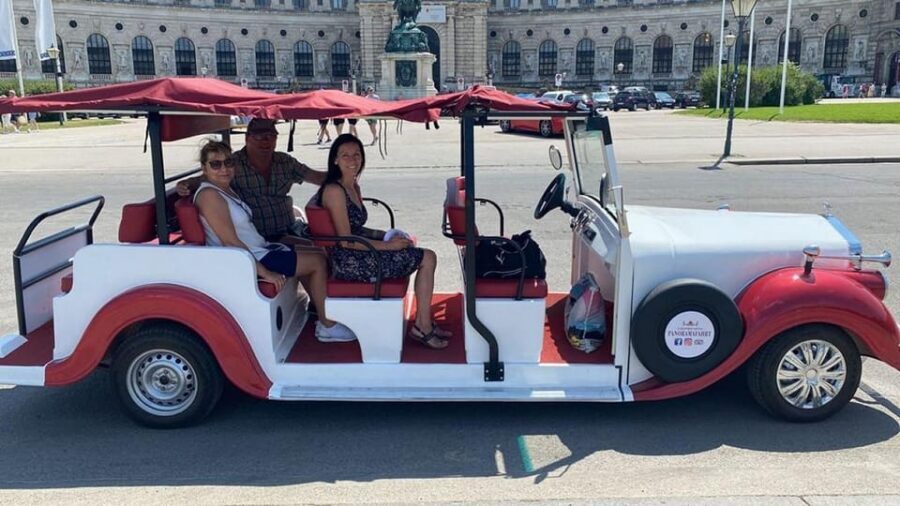 Vienna: Old Town Sightseeing Tour in a Vintage-Style E-Car - The Anker Clock and the art of turning street corners into stories