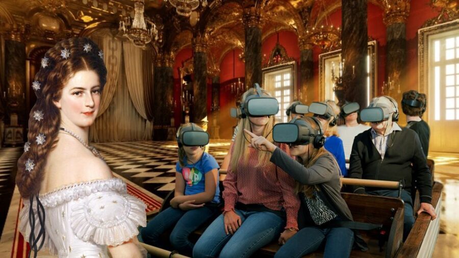 Vienna: "Sisi's Amazing Journey" Virtual Reality Experience - The VR boat ride: canals and motion in a modern setup