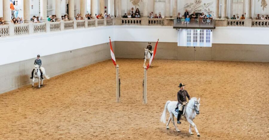 Vienna: Spanish Riding School Training - Walking Into the Winter Riding Academy for Morning Practice