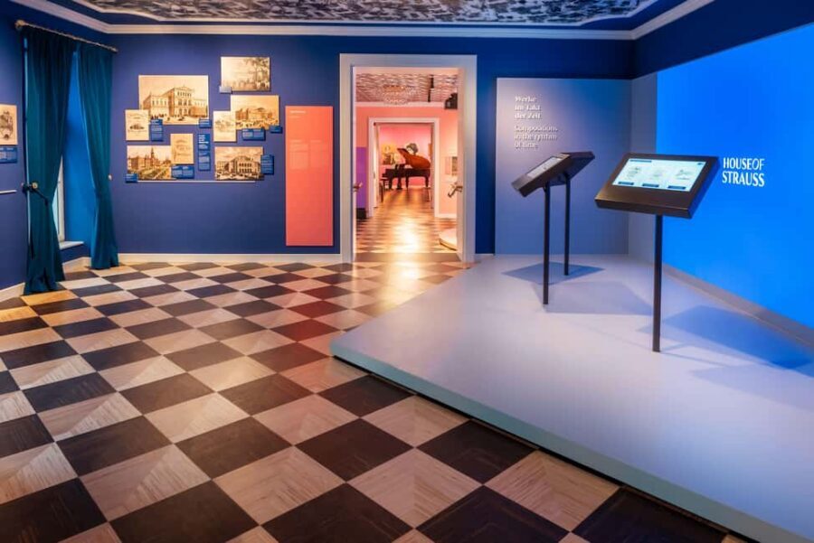 Vienna: Strauss Museum – Music&History in Historic 1837 Hall - House of Strauss Exhibition: the museum adds depth beyond the concert hall